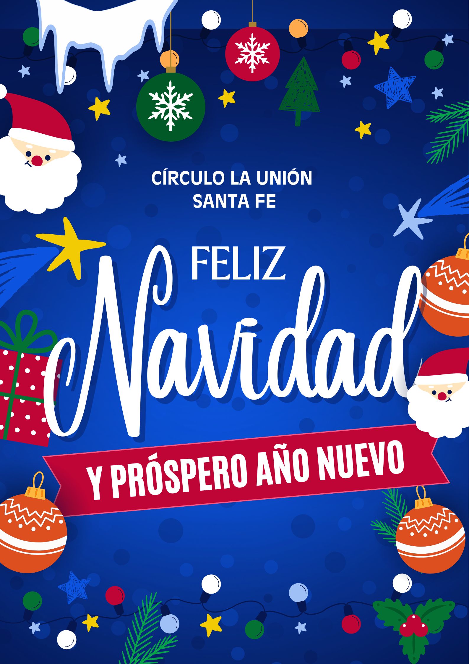 FELIZ NAVIDAD CIRCULO LA UNION